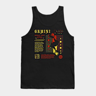 Gemini Zodiac Tank Top